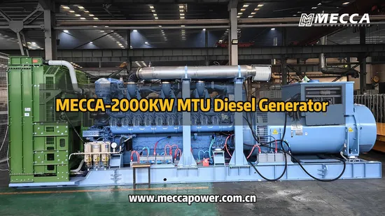 Factory Price 1MW 2MW 3MW Cummins/Mtu/Mitsubishi/Perkins Engine Industrial Diesel Generator 1000kw 1500kw 1600kw 1800kw 2000kw 2500kVA 3000kVA Electric Start
